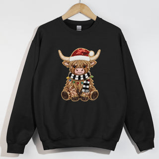 Faux Sequin Christmas Highland