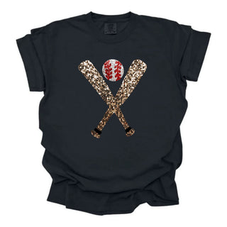 Faux Sequins Baseball and Bats