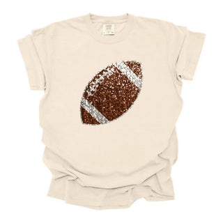 Faux Sequins Football