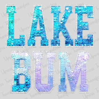 Faux Sequins Lake Bum
