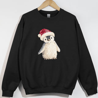 Faux Sequins Little Pinguin