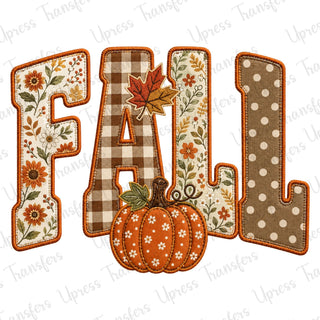 Faux Stitched Fall
