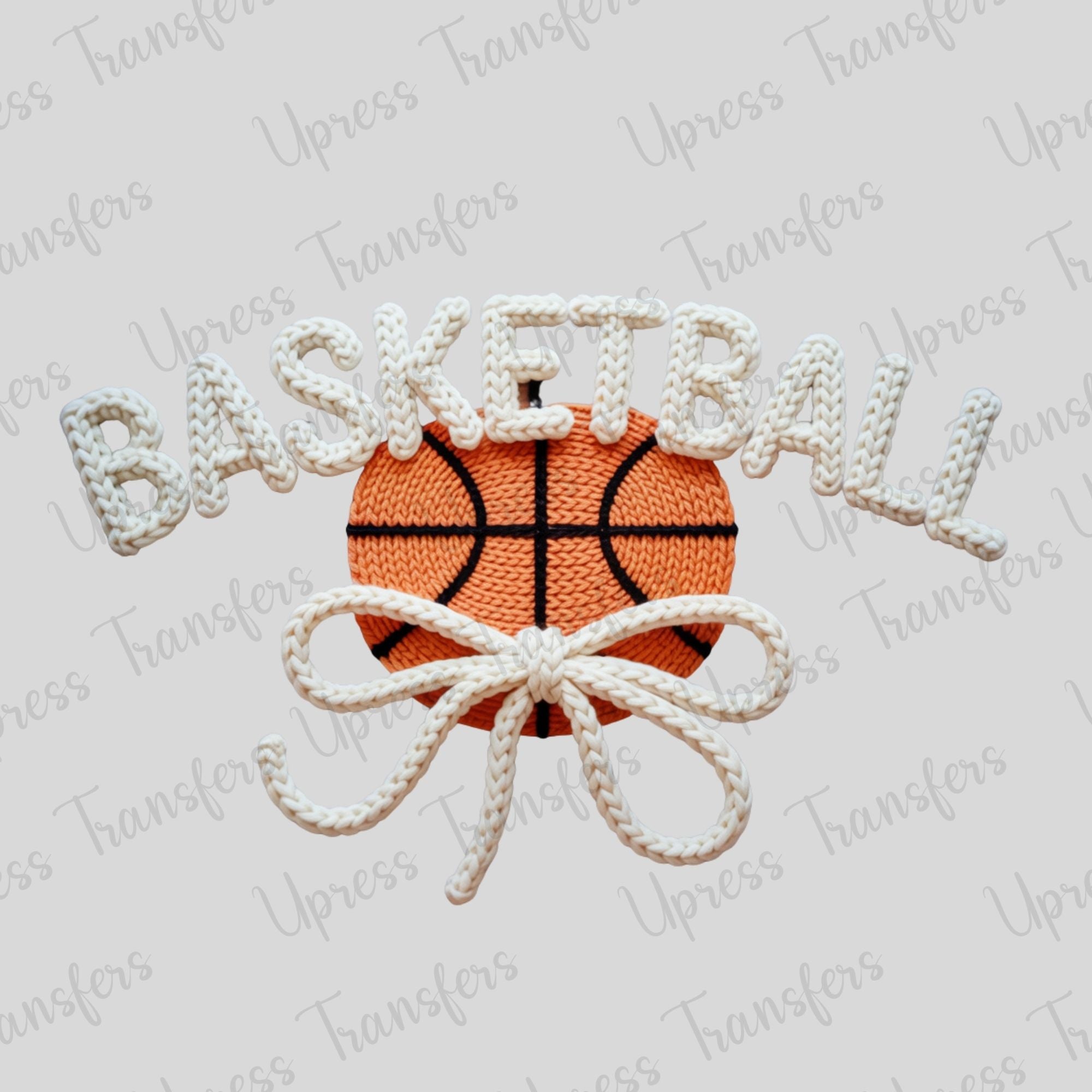 Faux Yarn Basketball Coquette