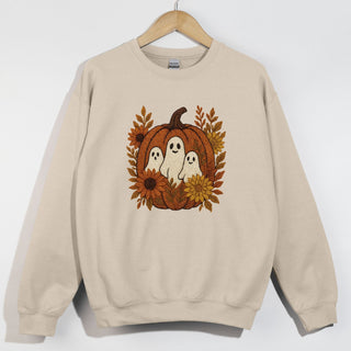 Faux Yarn Boho Pumpkin