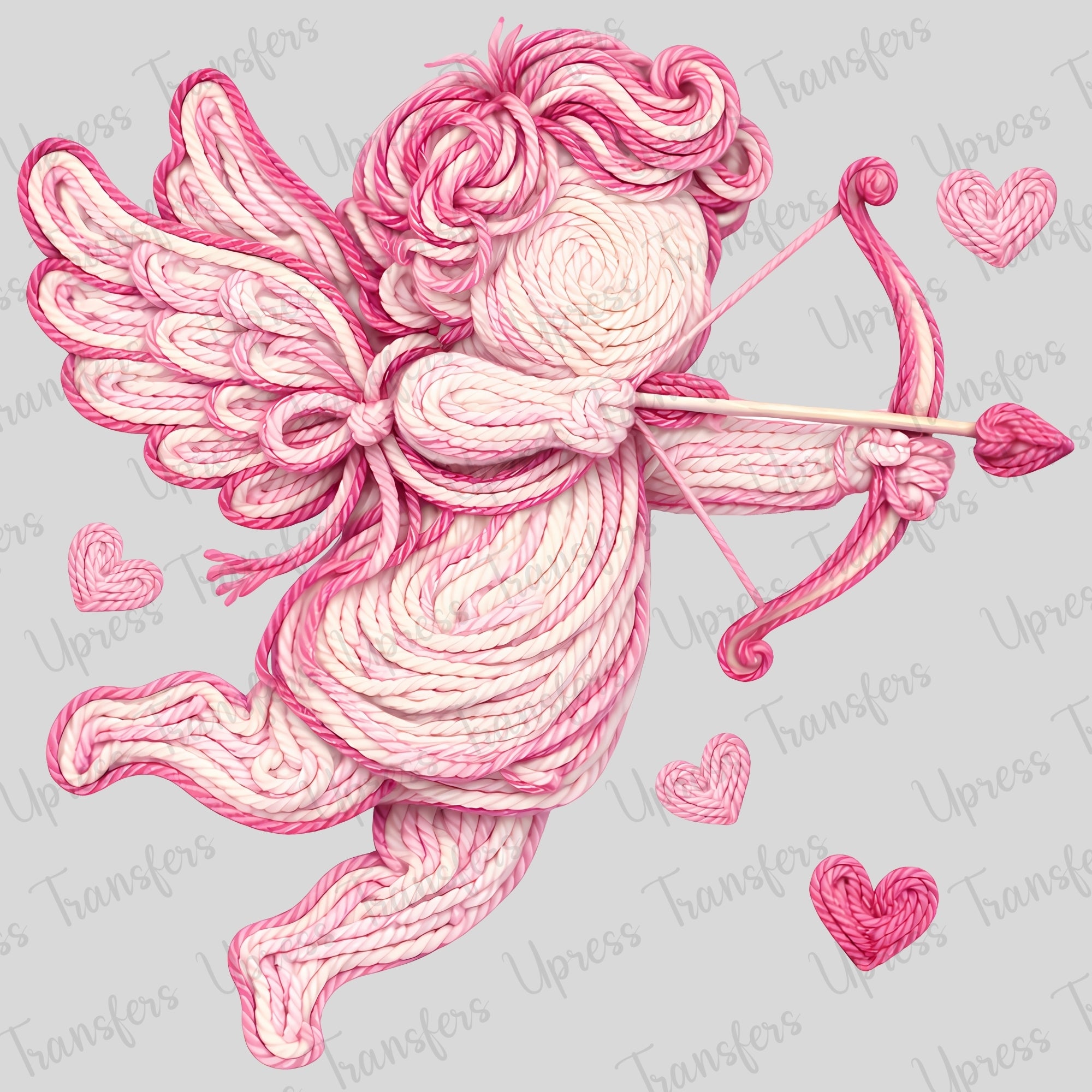 Faux Yarn Cupid
