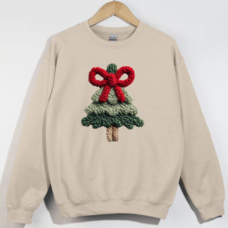 Faux Yarn Cutesy Coquette Tree