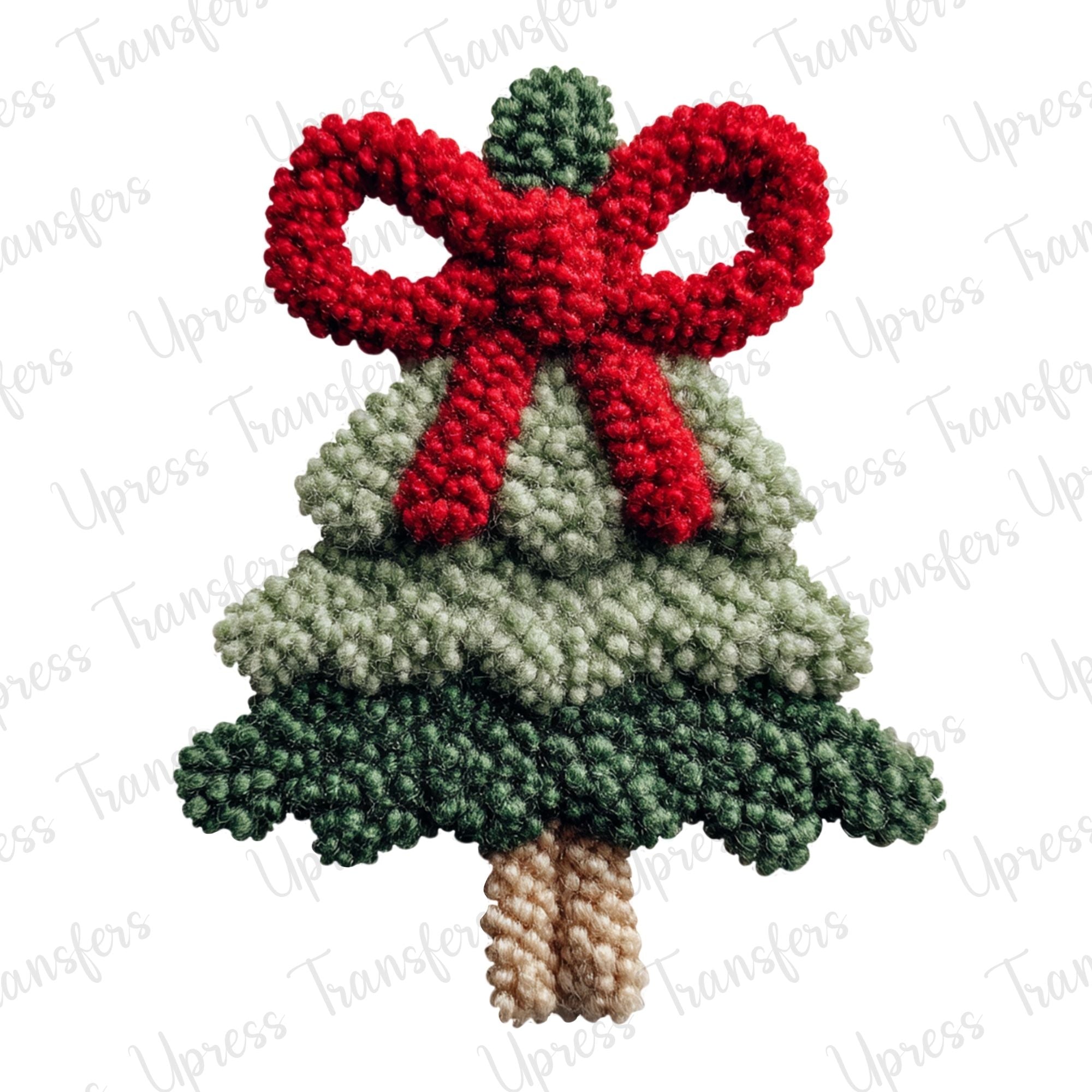 Faux Yarn Cutesy Coquette Tree
