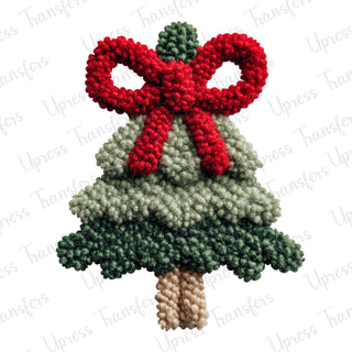 Faux Yarn Cutesy Coquette Tree