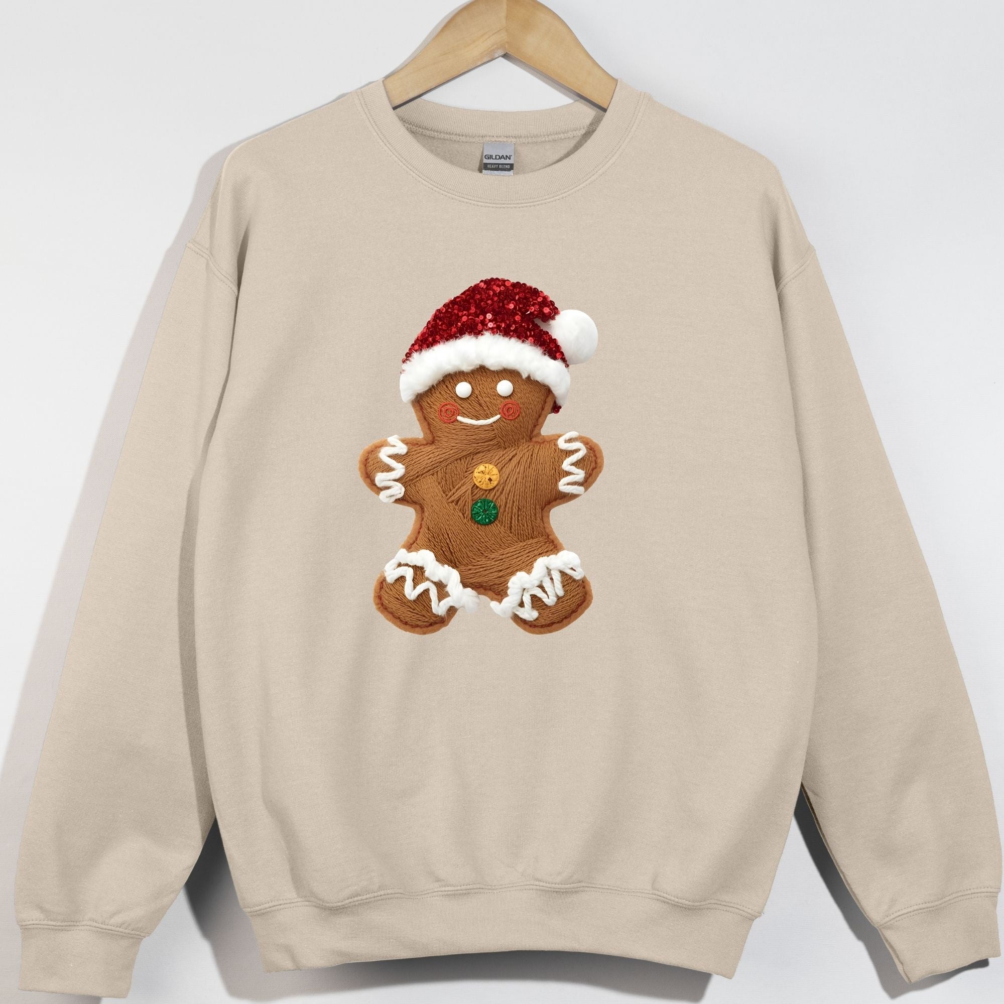 Faux Yarn Gingerbread