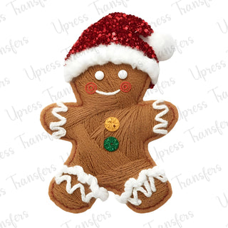 Faux Yarn Gingerbread