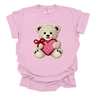 Faux Yarn Love bear Sweet