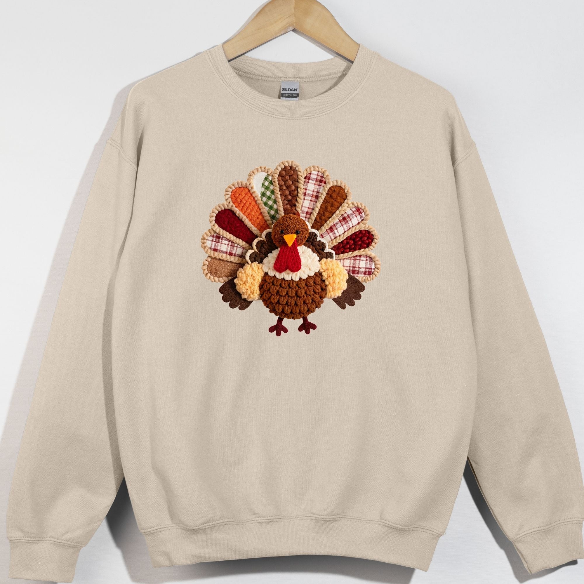 Faux Yarn Pattern Fabric Turkey