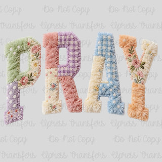 Faux Yarn Patterns Pray