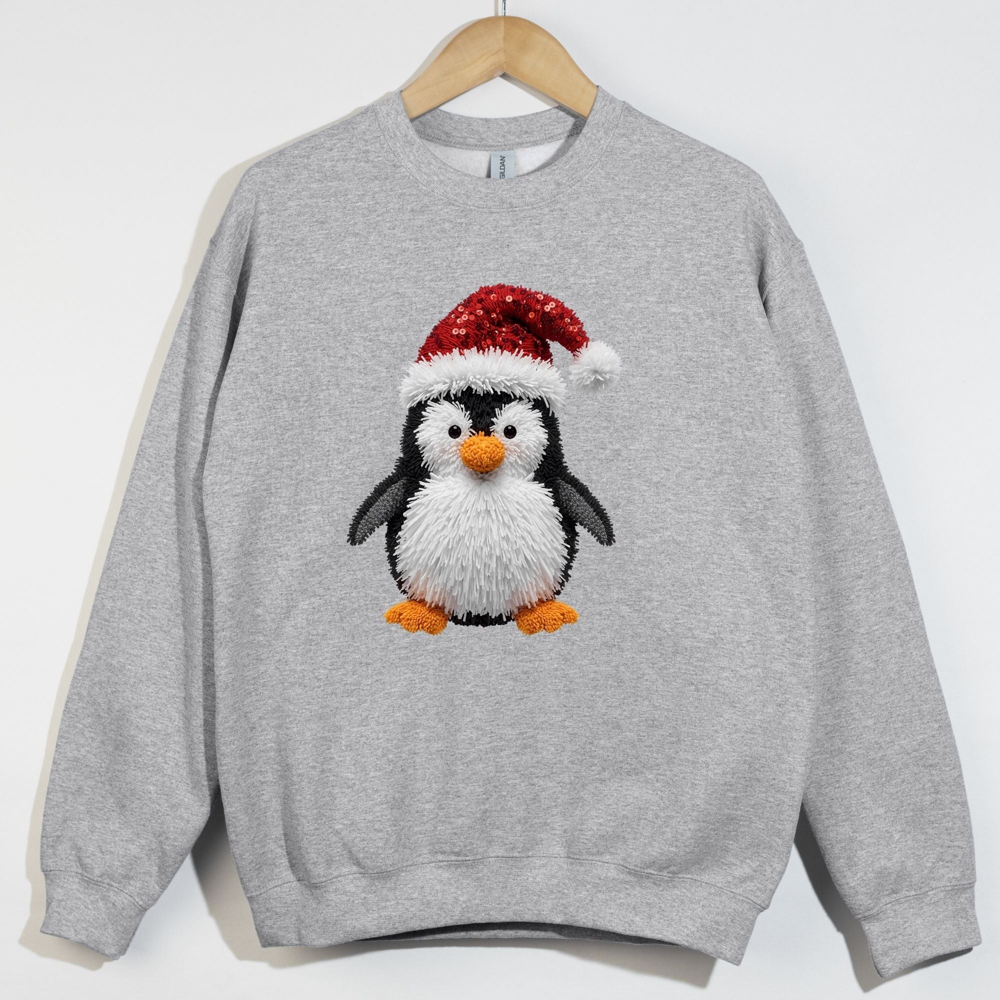 Faux Yarn Pinguin