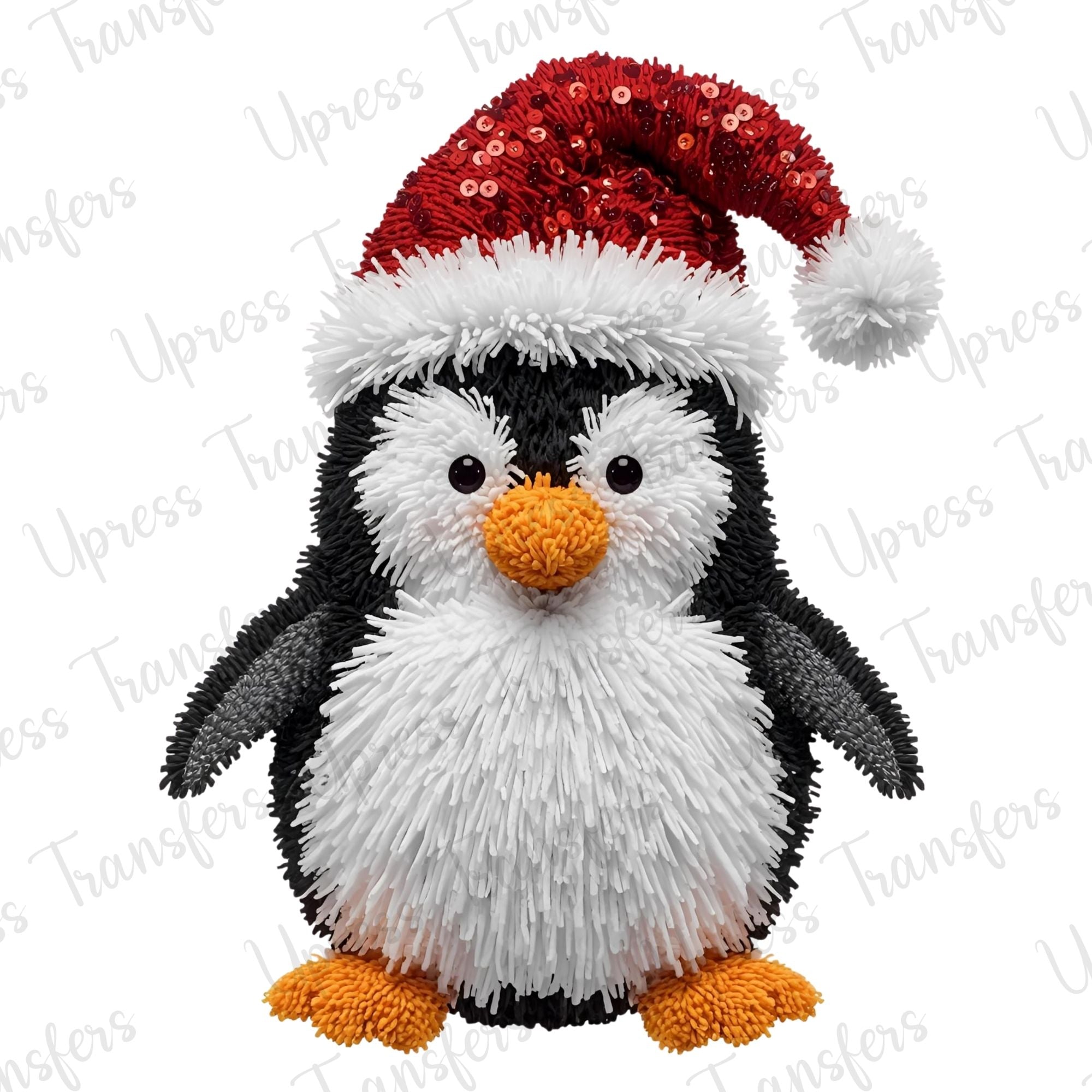 Faux Yarn Pinguin