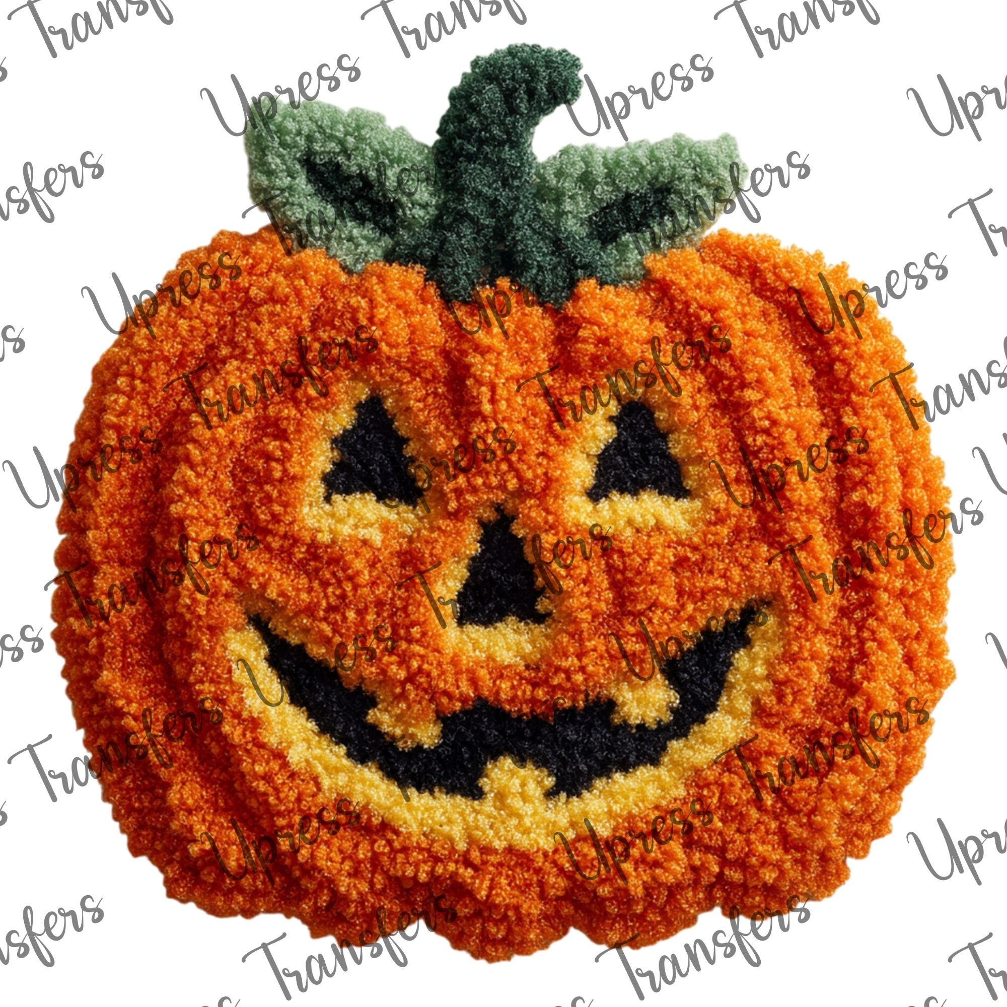 Faux Yarn Pumpkin