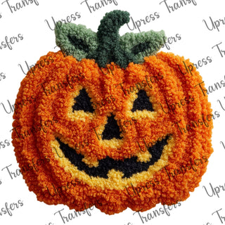 Faux Yarn Pumpkin