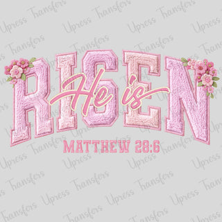Faux Yarn Risen Pink