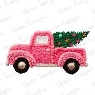 Faux Yarn Truck