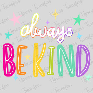 Faux neon Be Kind
