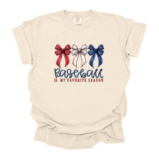 Fav Season Baseball Bows