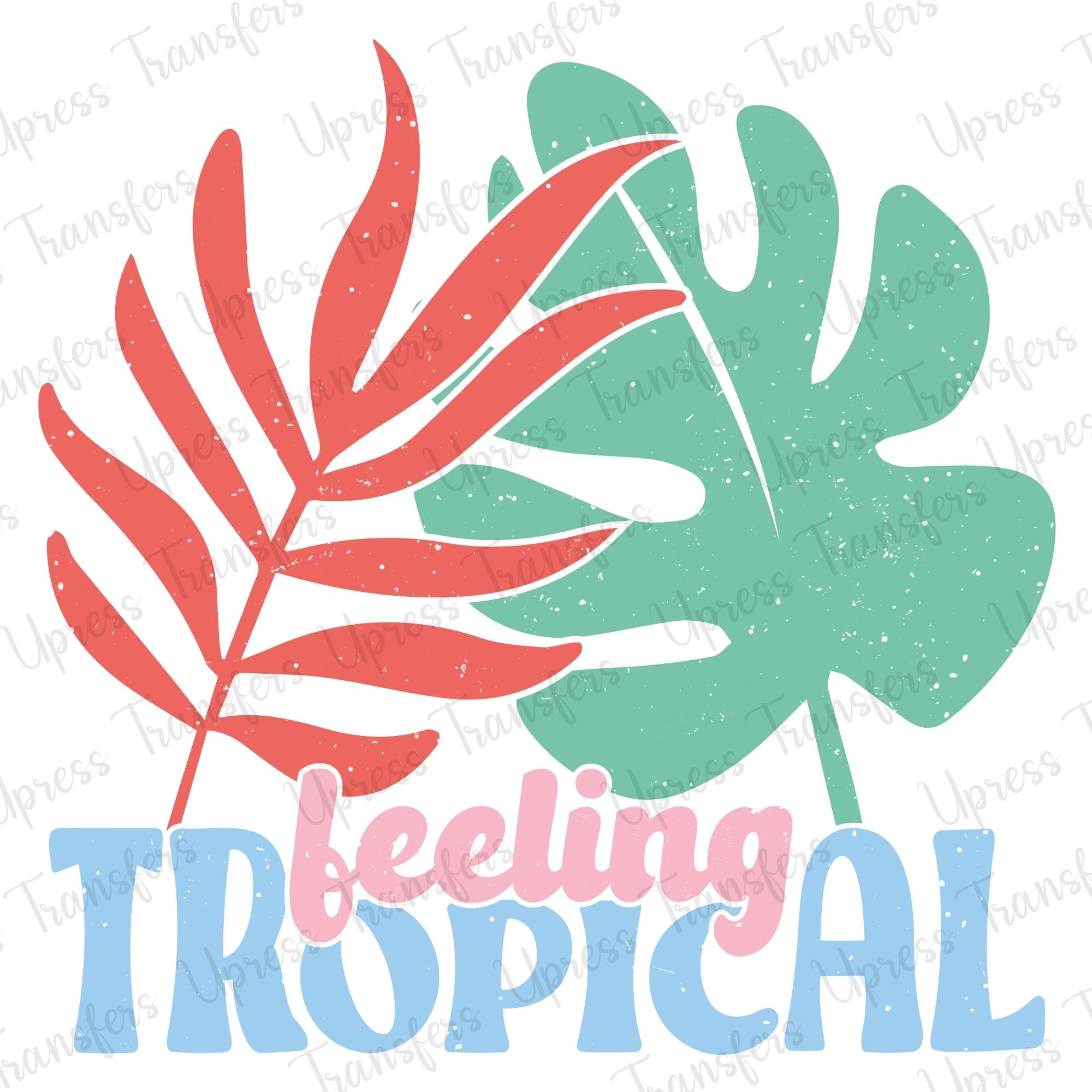 Feeling Tropical Leaves