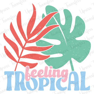 Feeling Tropical Leaves