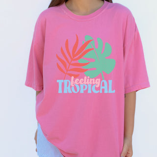 Feeling Tropical Leaves