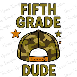 Fifth Grade Dude Camo