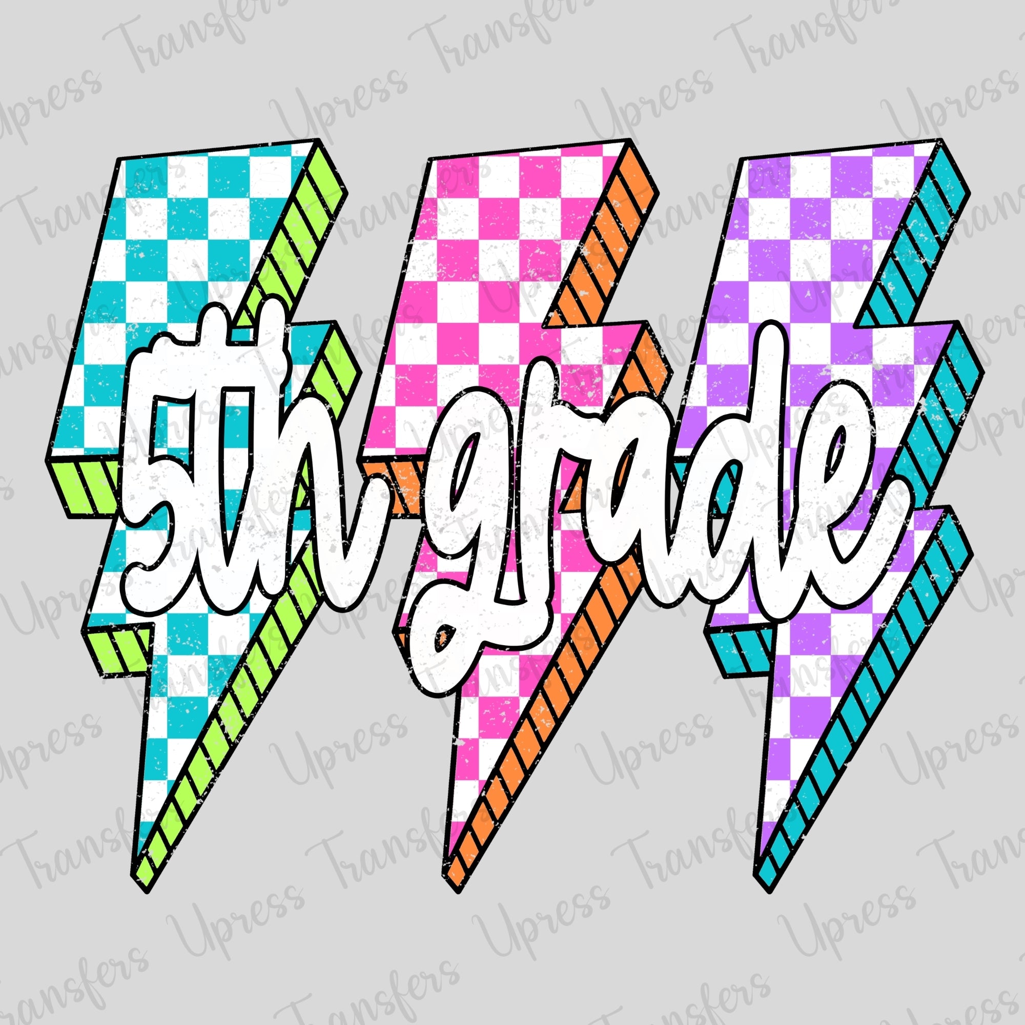 Fifth Grade Neon Bolts