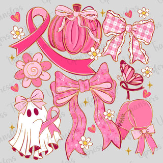 Fight Breast Cancer Pink Ghost