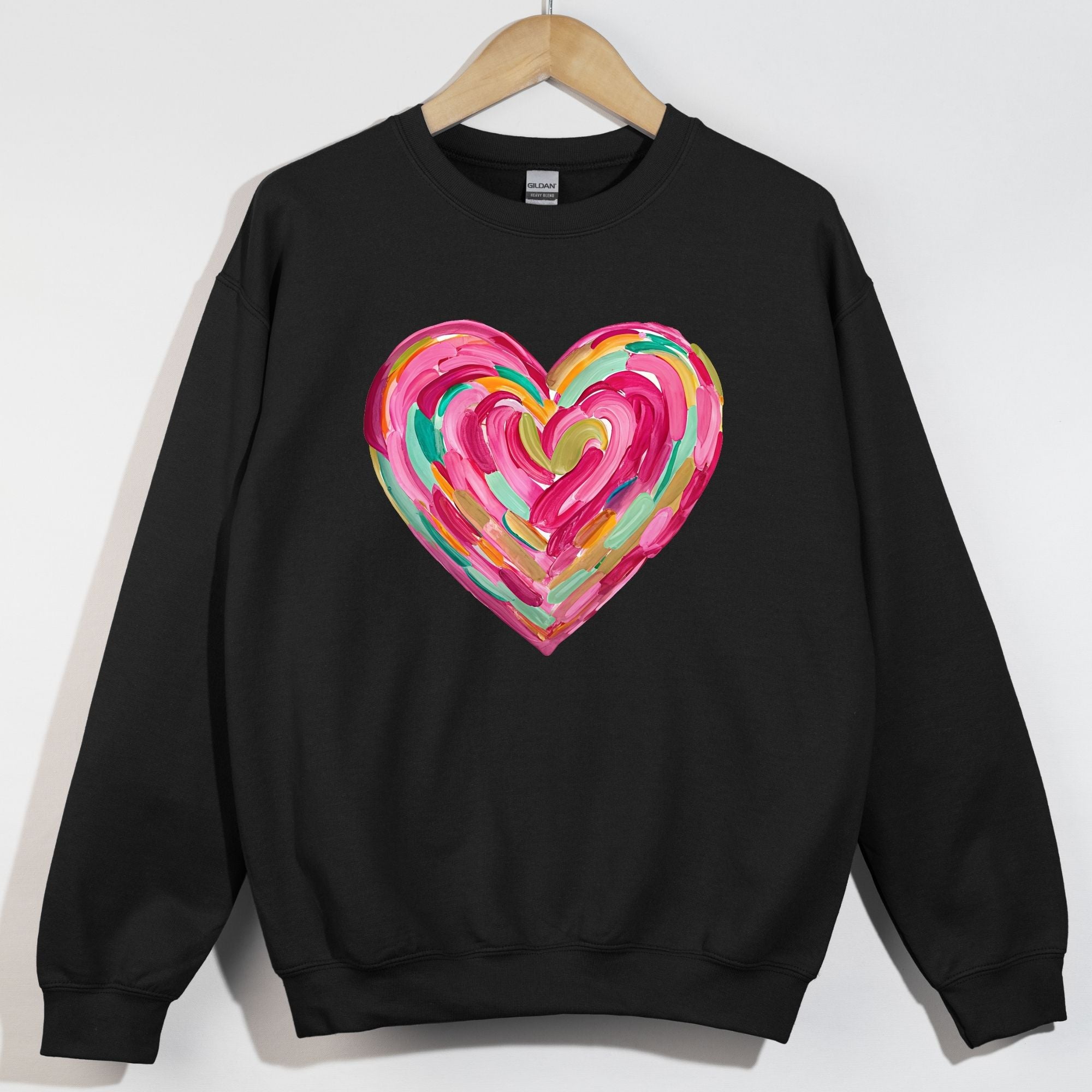 Finger Painted Heart