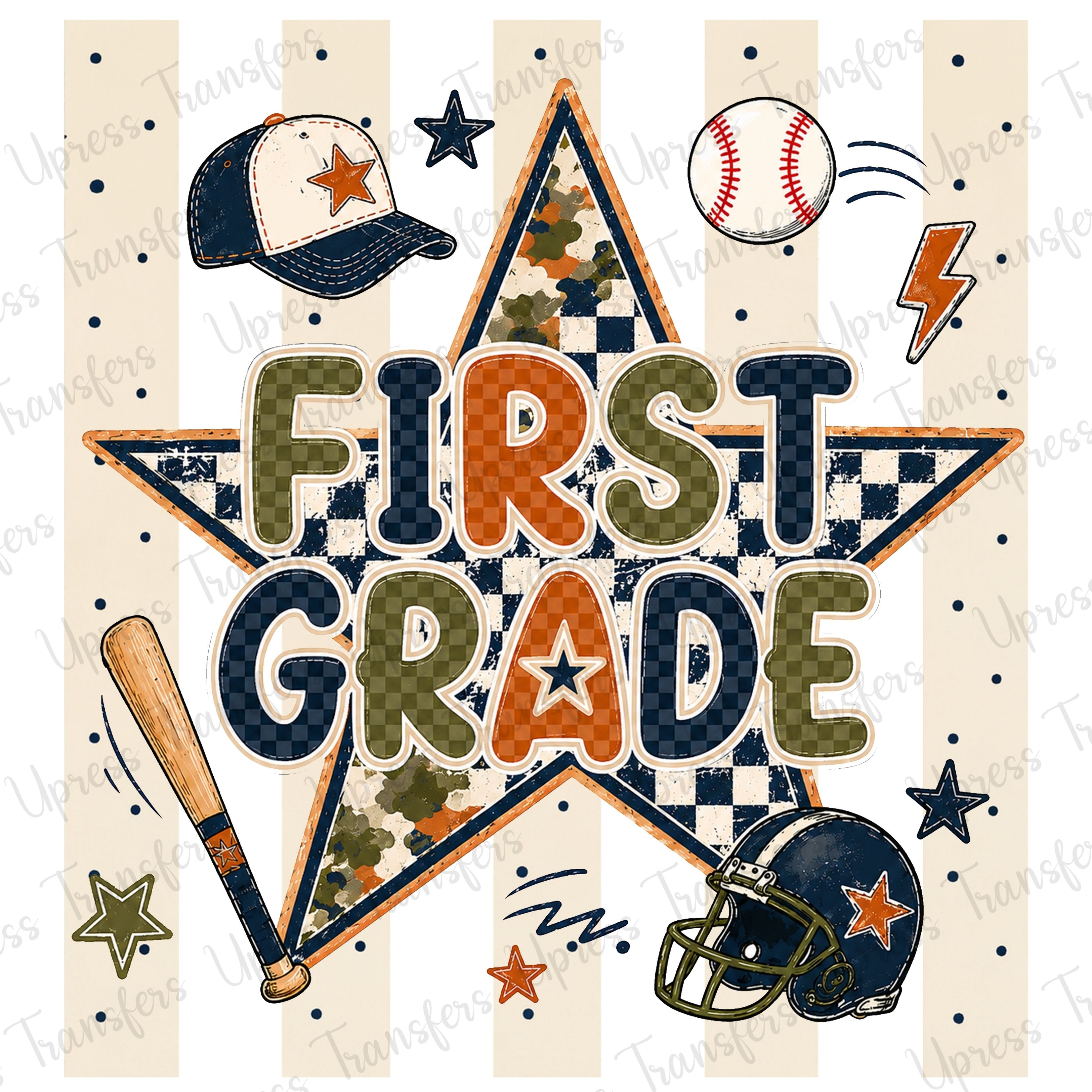 First Grade Baseball Star