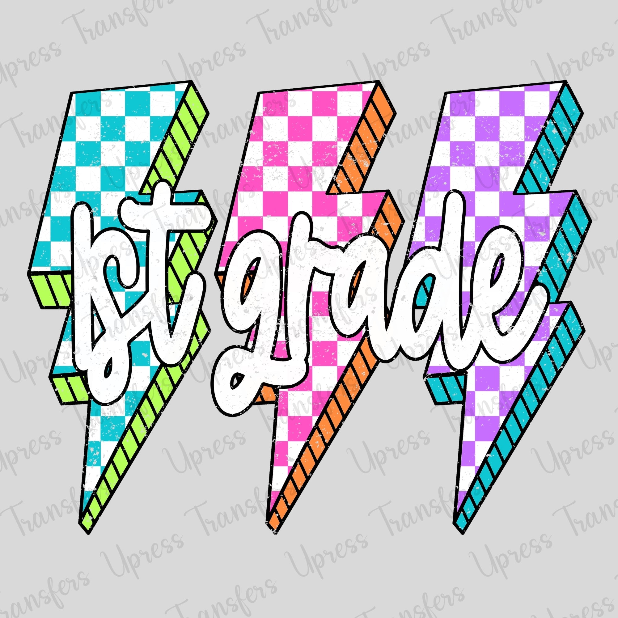 First Grade Neon Bolts