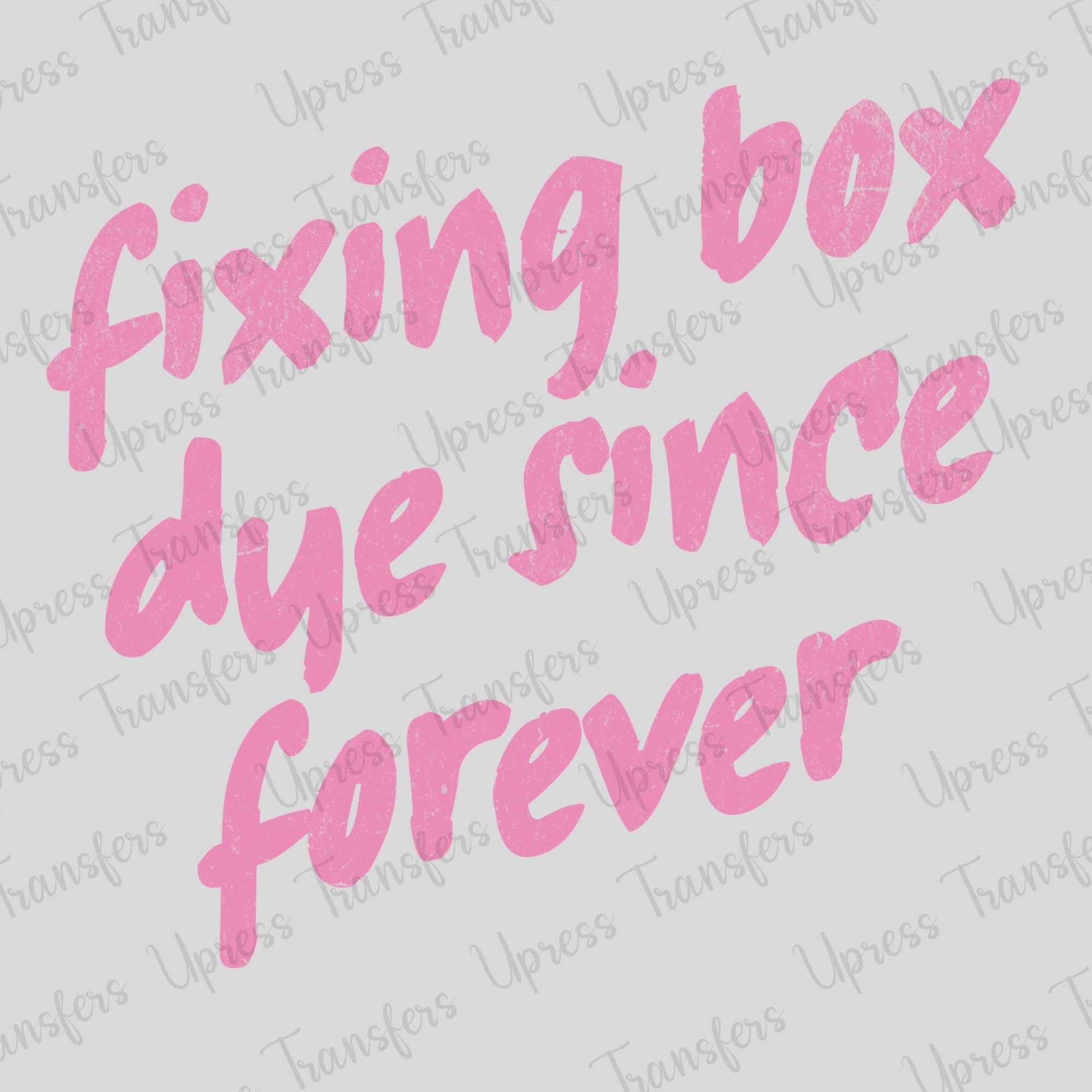 Fixing Box Dye
