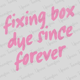 Fixing Box Dye