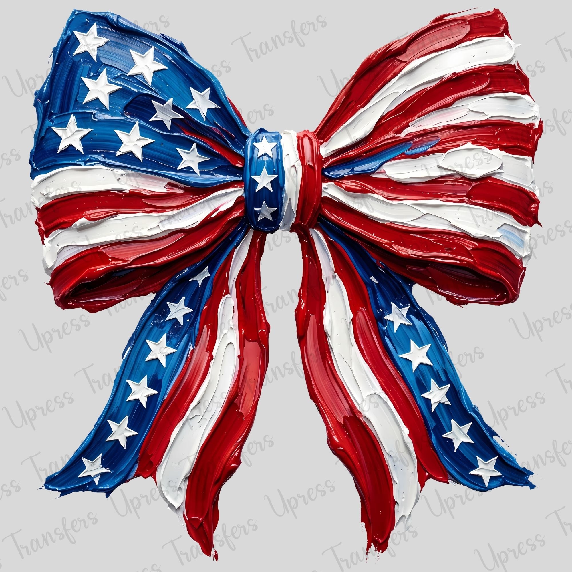 Flag Bow Oil Paint