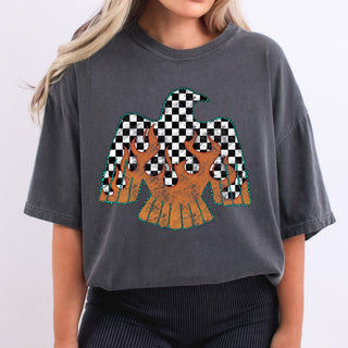 Flaming Bird Checkered