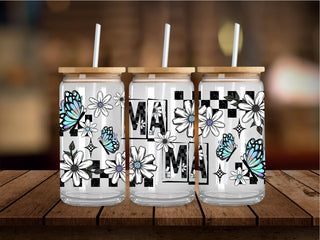 Flaming Butterflies 16 Oz Wrap