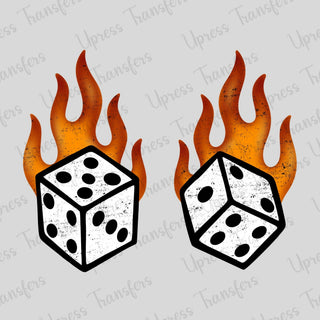 Flaming Die