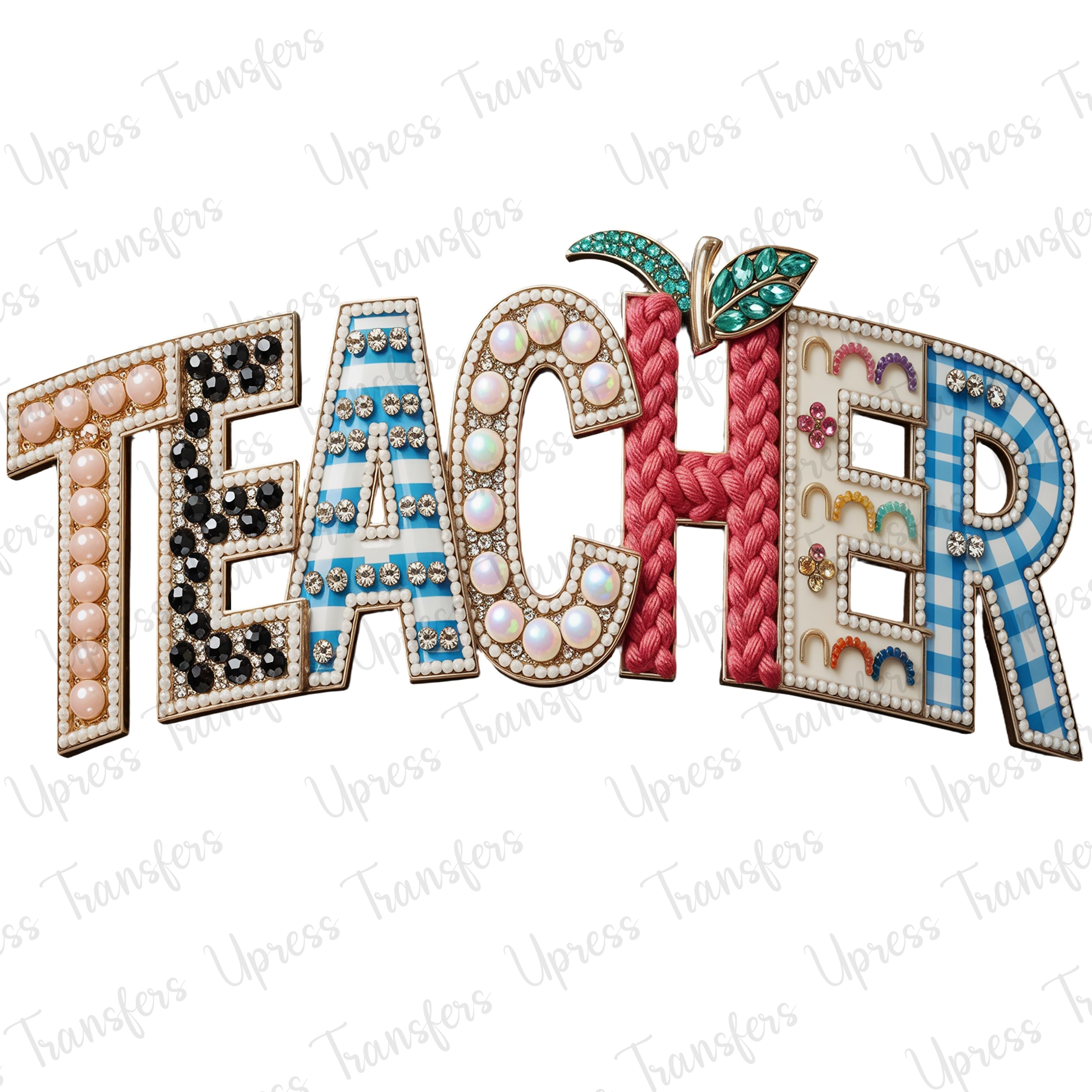 Flashy Rhinestone and more Teacher