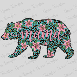 Floral Bear Mama