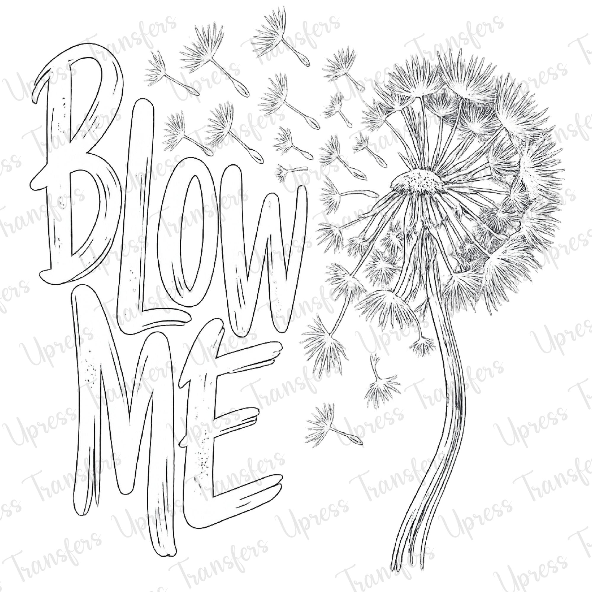 Floral Blow Me