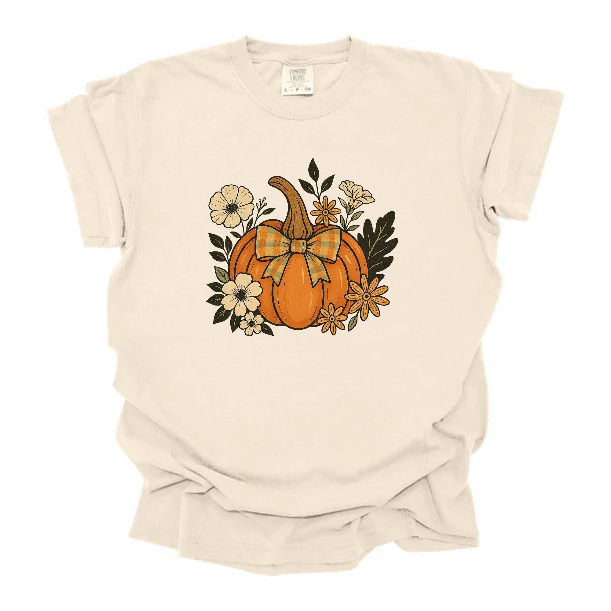 Floral Boho Pumpkin Dark