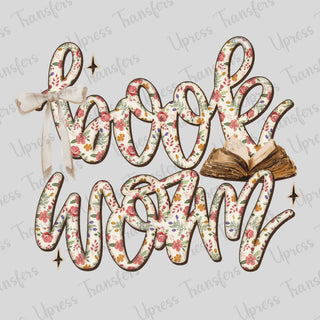 Floral Book Worm