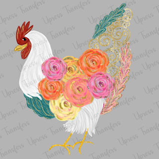 Floral Chicken