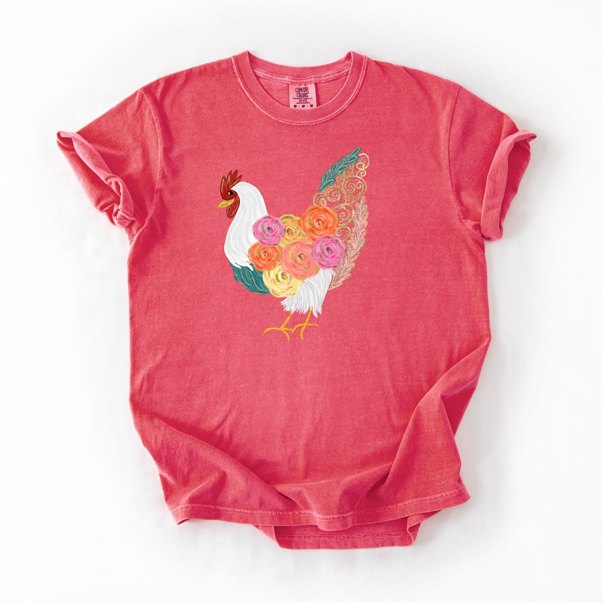 Floral Chicken