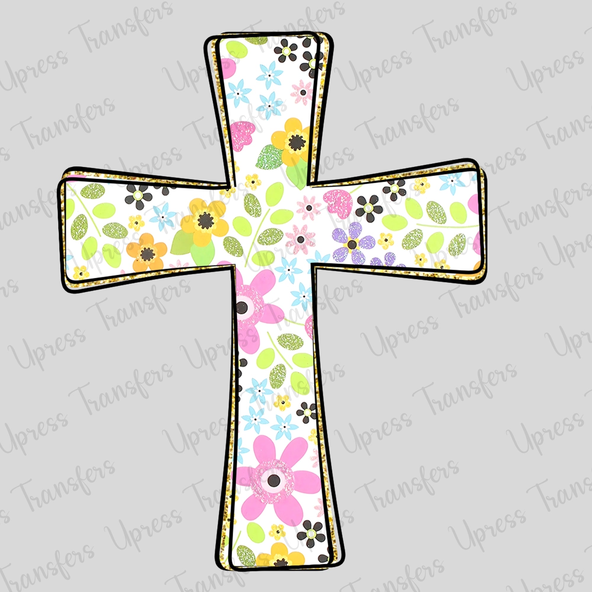 Floral Cross