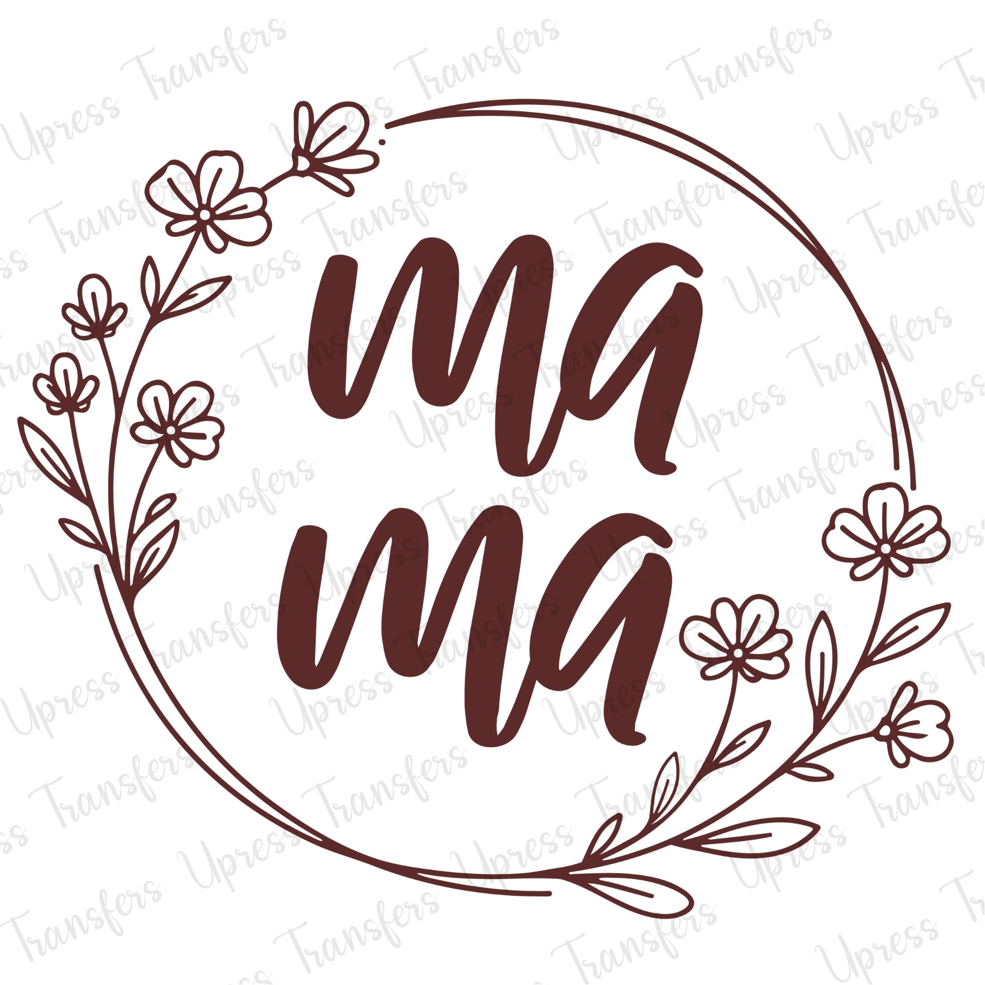 Floral Mama Stacked
