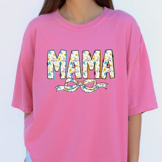 Floral Mama With Bow Spring
